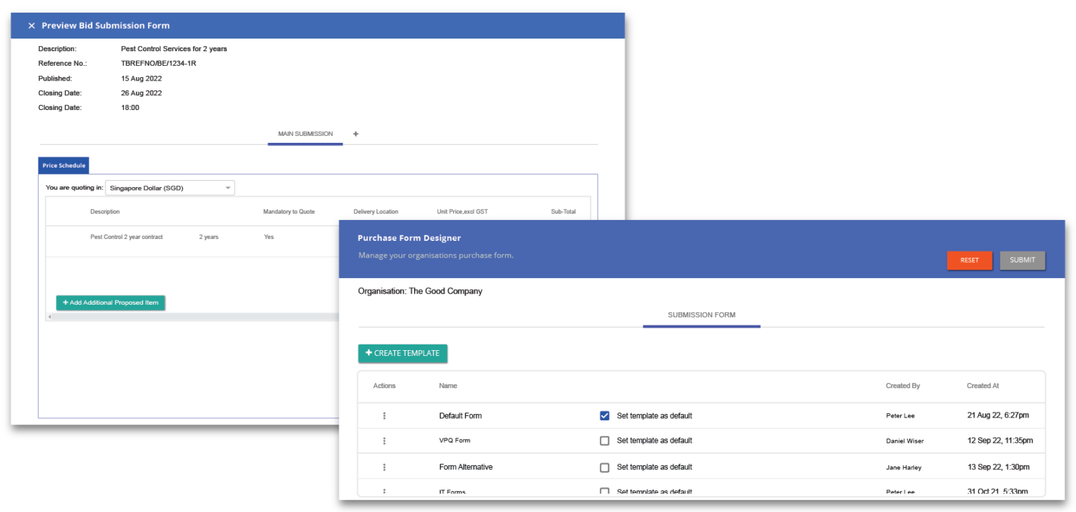 Strategic Sourcing TenderBoard