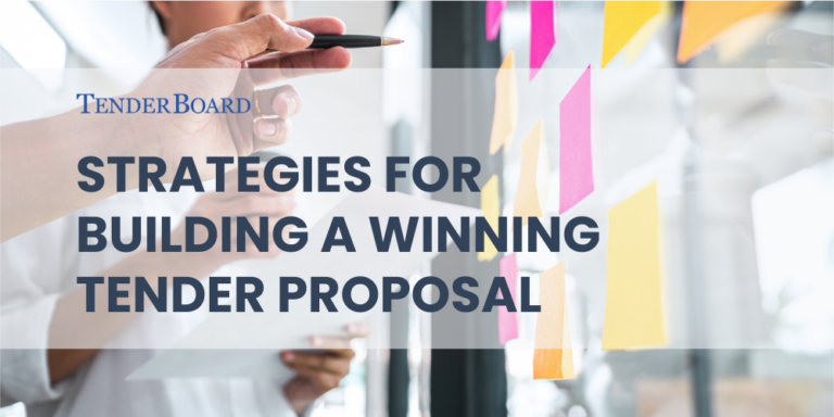 Read more about the article Strategies for Building a Winning Tender Proposal