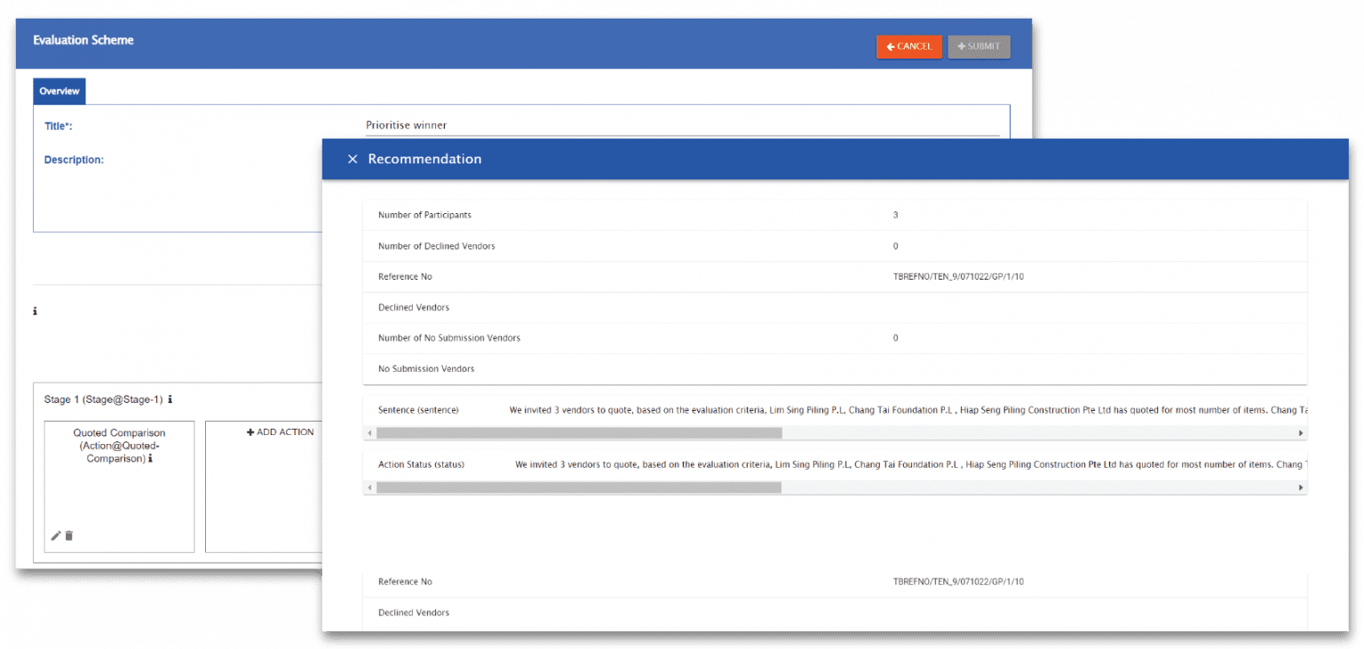 Strategic Sourcing TenderBoard